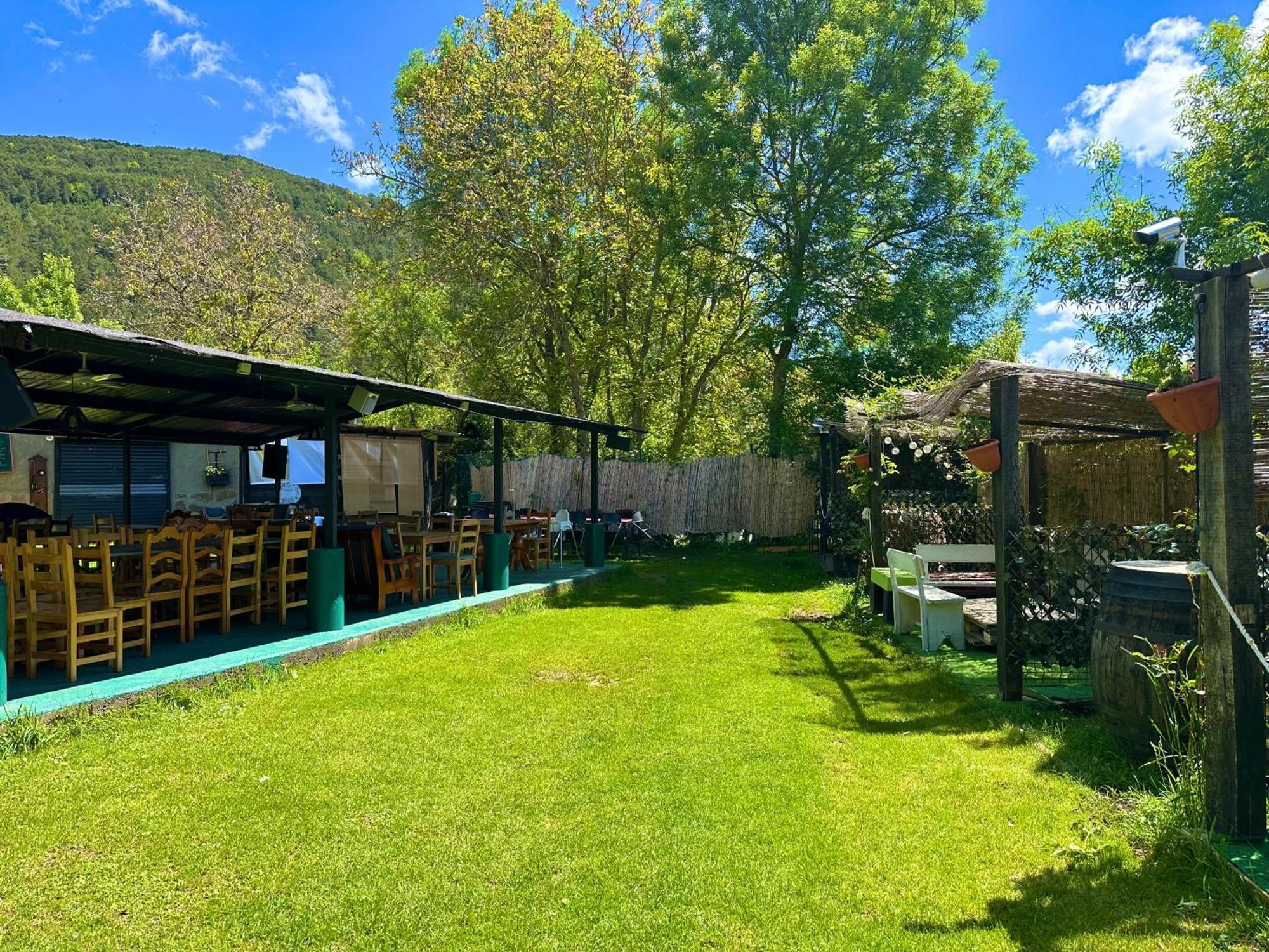Hostel Backpacker Rio Ijuez Castiello de Jaca Exteriör bild