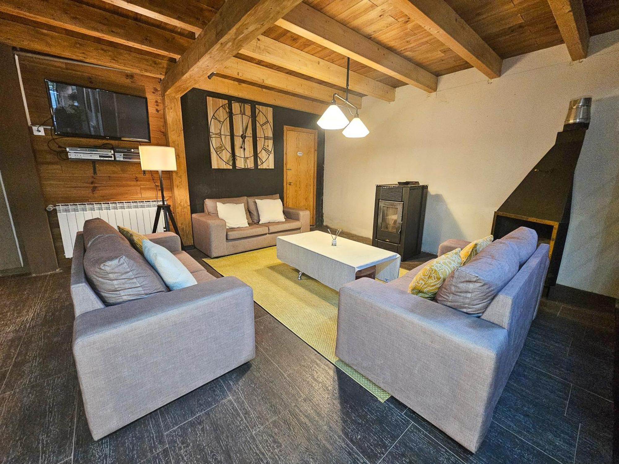 Hostel Backpacker Rio Ijuez Castiello de Jaca Exteriör bild